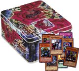 Deckboosters Yu-Gi-Oh Black Rose Dragon 2008 Collector Tin plus 8 card Movie Booster Set.