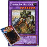 Yu Gi Oh : CT04-EN001 Limited Ed Elemental Hero Grand Neos Secret Rare Promo Card