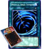 Yu Gi Oh : DP04-EN015 Unlimited Edition Mystical Space Typhoon Common Card - ( Zane Truesdale YuGiOh Single Card )