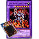 Yu-Gi-Oh : DP06-EN010 1st Ed Evil Hero Dark Gaia Common Card - ( Jaden Yuki 3 YuGiOh Single Card )