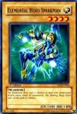 Deckboosters Yu-Gi-Oh : DR3-EN184 Unlimited Ed Elemental Hero Sparkman Common Card - ( Dark Revelation 3 YuGiOh S