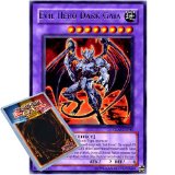 Deckboosters Yu-Gi-Oh : GLAS-EN040 1st Ed Evil Hero Dark Gaia Rare Card - ( Gladiators Assault YuGiOh Single Card