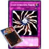 Deckboosters Yu-Gi-Oh : GLAS-EN069 1st Ed Light - Imprisoning Mirror Common Card - ( Gladiators Assault YuGiOh Single Card )
