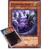 Yu-Gi-Oh : LODT-EN034 1st Ed Interplanetary Invader `A` Common Card - ( Light of Destruction YuGiOh Single Card )