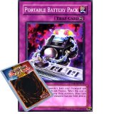 Yu-Gi-Oh : LODT-EN074 1st Ed Portable Battery Pack Common Card - ( Light of Destruction YuGiOh Single Card )