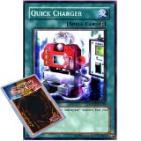 Yu-Gi-Oh : LODTG-EN055 Unlimited Ed Quick Charger Common Card - ( Light of Destruction YuGiOh Single Card )