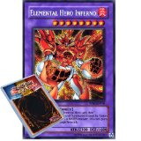 Deckboosters Yu-Gi-Oh : PP02-EN010 Elemental Hero Inferno Secret Rare Card - ( Premium Pack 2 YuGiOh Single Card 