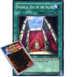 Deckboosters Yu-Gi-Oh : PP02-EN020 Valhalla, Hall of the Fallen Secret Rare Card - ( Premium Pack 2 YuGiOh Single