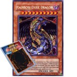 Yu-Gi-Oh : PTDN-EN003 1st Ed Rainbow Dark Dragon Secret Rare Card - ( Phantom Darkness YuGiOh Single Card )