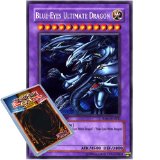 Deckboosters Yu-Gi-Oh : RP01-EN000 Unlimited Ed Blue-Eyes Ultimate Dragon Secret Rare Card - ( Retro Pack 1 YuGiOh Single Card )