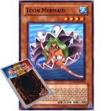Yu-Gi-Oh : RP01-EN063 Unlimited Ed Toon Mermaid Common Card - ( Retro Pack 1 YuGiOh Single Card )