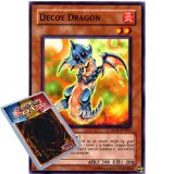 Yu-Gi-Oh : SDRL-EN004 1st Ed Decoy Dragon Common Card - ( Rise of the Dragon Lords YuGiOh Single Card )