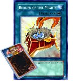 Deckboosters Yu Gi Oh : WC08-EN002 Burden of the Mighty Super Rare Promo Card