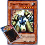Deckboosters YuGiOh : CRMS-EN001 1st Ed Turret Warrior Super Rare Card - ( Crimson Crisis Yu-Gi-Oh! Single Card )