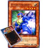 Deckboosters YuGiOh : CRMS-EN003 1st Ed Hyper Synchron Rare Card - ( Crimson Crisis Yu-Gi-Oh! Single Card )