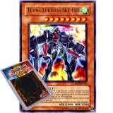 Deckboosters YuGiOh : CRMS-EN016 1st Ed Flying Fortress SKY FIRE Rare Card - ( Crimson Crisis Yu-Gi-Oh! Single Card )