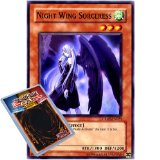 Deckboosters YuGiOh : CRMS-EN025 1st Ed Night Wing Sorceress Common Card - ( Crimson Crisis Yu-Gi-Oh! Single Card )
