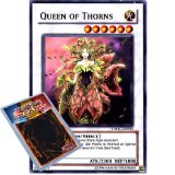 Deckboosters YuGiOh : CSOC-EN042 Unlimited Ed Queen of Thorns Super Rare Card - ( Crossroads of Chaos Yu-Gi-Oh! S