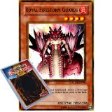 Deckboosters YuGiOh : GLD2-EN030 Limited Ed Royal Firestorm Guards Gold Ultra Rare Card - ( Gold Series 2 Yu-Gi-O