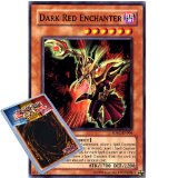 Deckboosters YuGiOh : SDSC-EN006 1st Ed Dark Red Enchanter Common Card - ( Spellcasters Command Yu-Gi-Oh! Single 