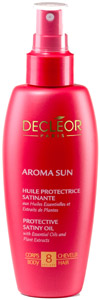 Decleor PROTECTIVE SATINY OIL SPF 8 - BODY and