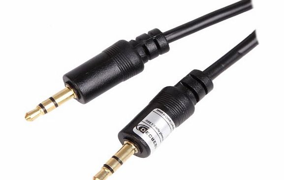Decrescent 3.5mm Jack Car amp; Home Stereo Auxiliary AUX Cable for all Sony Smartphones and Tablets