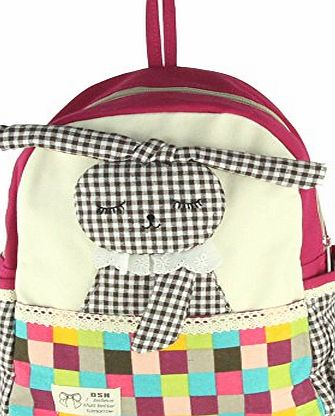Deer Mum Childrens Backpack Cut Rabbit Attached Schoolbag Toddler Kid Cartoon Backpack Schoolbag Shoulder Bags