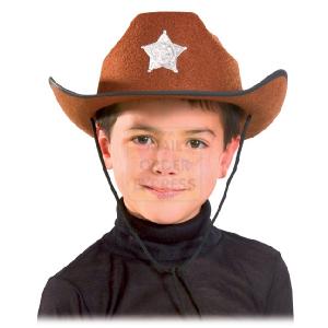 Brown Sheriffs Marshall s Hat