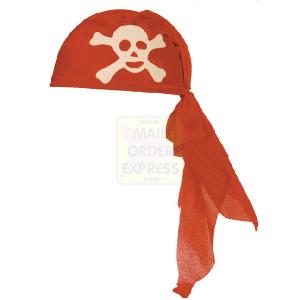 Dekker Red Pirate Headband