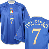 Del Piero Puma Italy home (Del Piero 7) 04/05