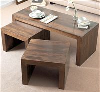 Delhi Coffee Table With 2 End Tables