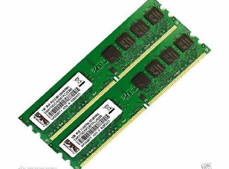 Dell 2GB 2x1GB Kit Memory RAM Upgrade for Dell Optiplex GX520 520 Computers PCs DDR2