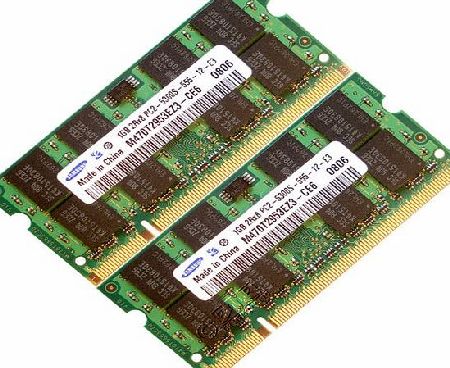 Dell 2GB Kit DDR2 Memory RAM Upgrade for Dell Latitude D610 D620 D630 Laptop 200-Pin