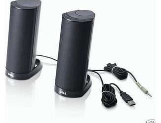 AX210CR Black USB Speakers - Kit