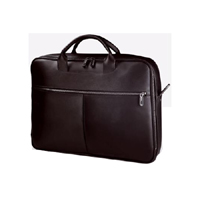 Leather Premium Carrying Case - Black -