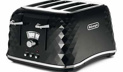 DELONGHI Brilliante Black Toaster