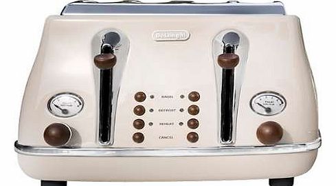 Icona Cream Vintage Toaster