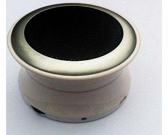 Brand New White Bluetooth Mini Speaker for Panasonic Mobile Phone