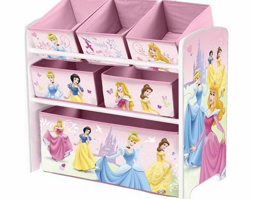 Delta Disney Princess Multi-Bin Toy Organizer