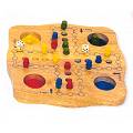 Deluxe Ludo Traditional Wooden Toy Board Game