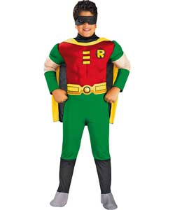 Deluxe Robin Dress Up Costume - 8-10 years