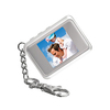 Deluxe Silver Digital Photo Keyring