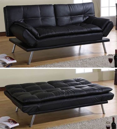 Sofa Bed in Black or Brown