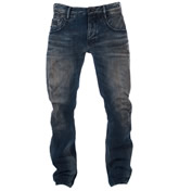 Cutter IOB Dirty Wash Button Fly Jeans