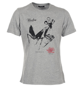 Mantis W135 Grey Marl T-Shirt