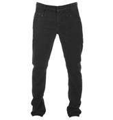 Skin FDC Black Corduroy Button Fly Jeans