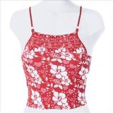 Ocean Pacific Infant Tankini Top Chilli Flower 3-4 Yrs