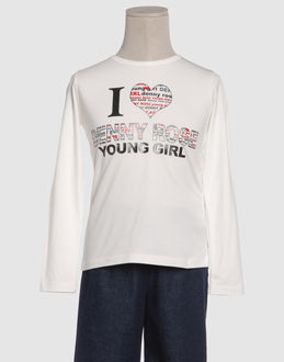 TOP WEAR Long sleeve t-shirts GIRLS on YOOX.COM