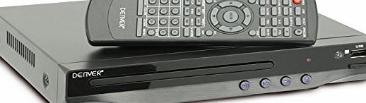Denver Compact, Multi Region DVD Player with USB - Denver DVU-7782