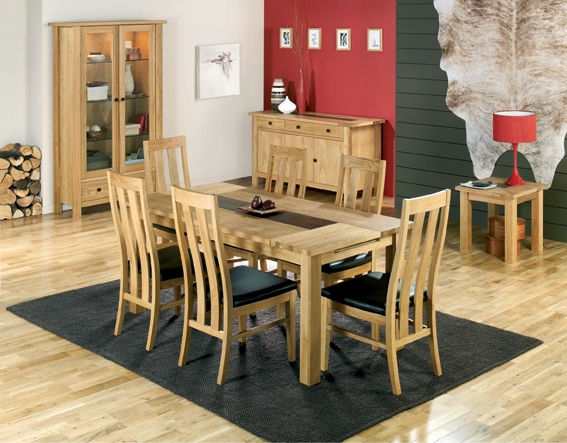 Denver Extending Dining Table 180cm and Choice